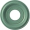 Ekena Millwork Traditional PVC Medallion (Canopies up to 5 1/2"), 10"OD x 3 1/2"ID x 1 1/8"P, Metallic Sea Mist CMP10TRFSM - alternate 1